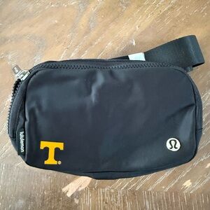lululemon athletica Black and Gold Belt Bag